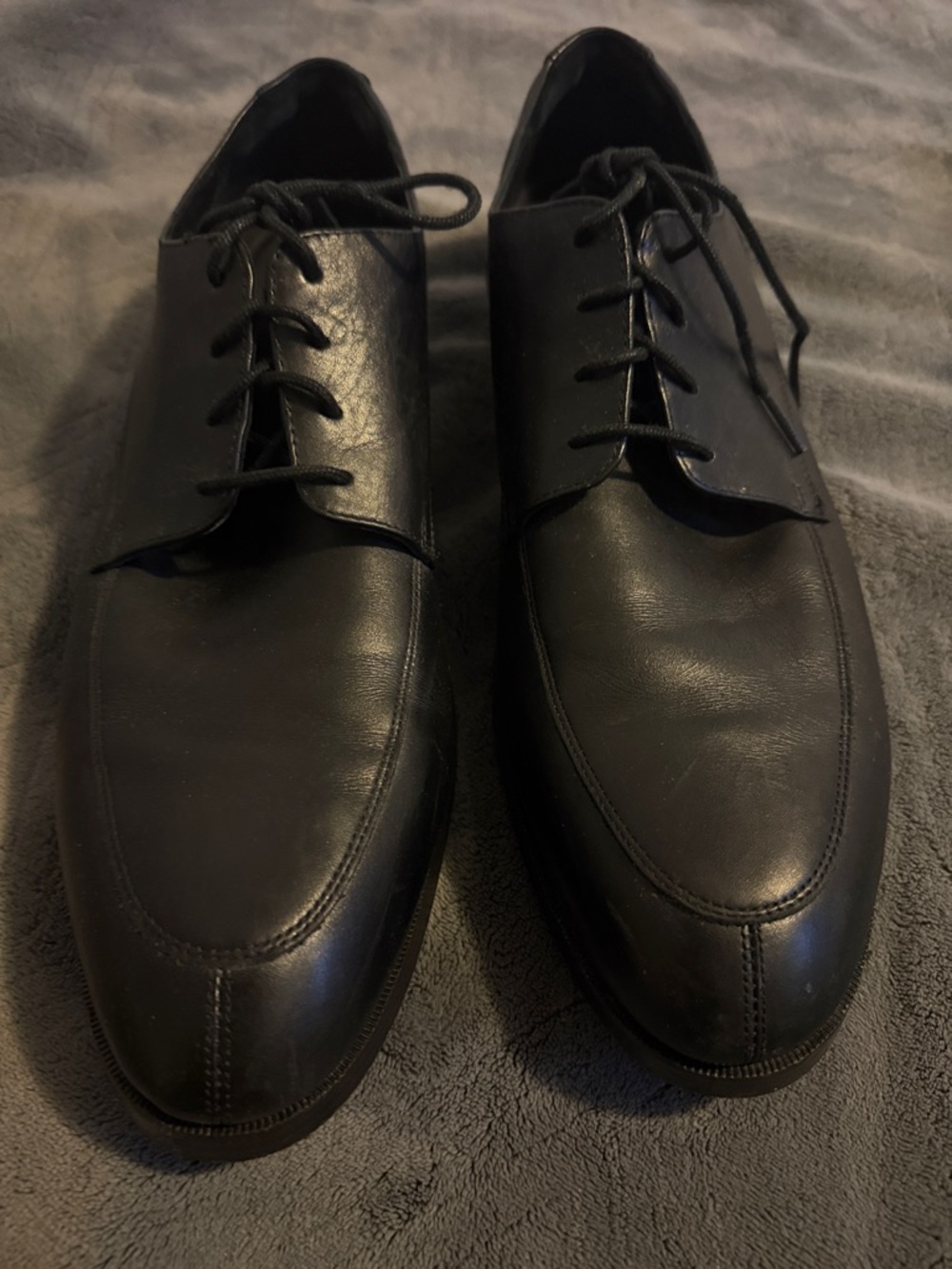 Cole Haan Black Leather Dress Shoes Size 12